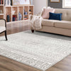 Metro Heights Collection Area Rug -  Chelsea Square Gray  lifestyle 110