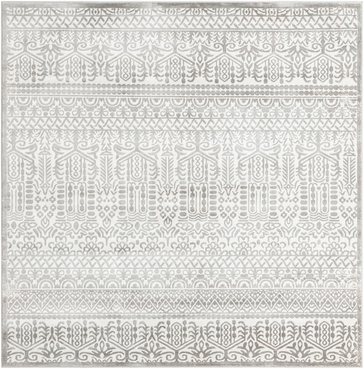 Metro Heights Collection Area Rug -  Chelsea Square Gray  lifestyle 51