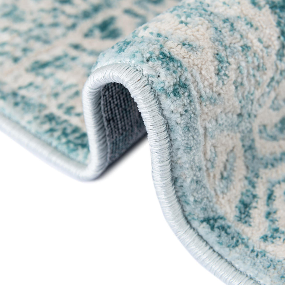Metro Heights Collection Area Rug -  Chelsea Rectangle Teal  lifestyle 29