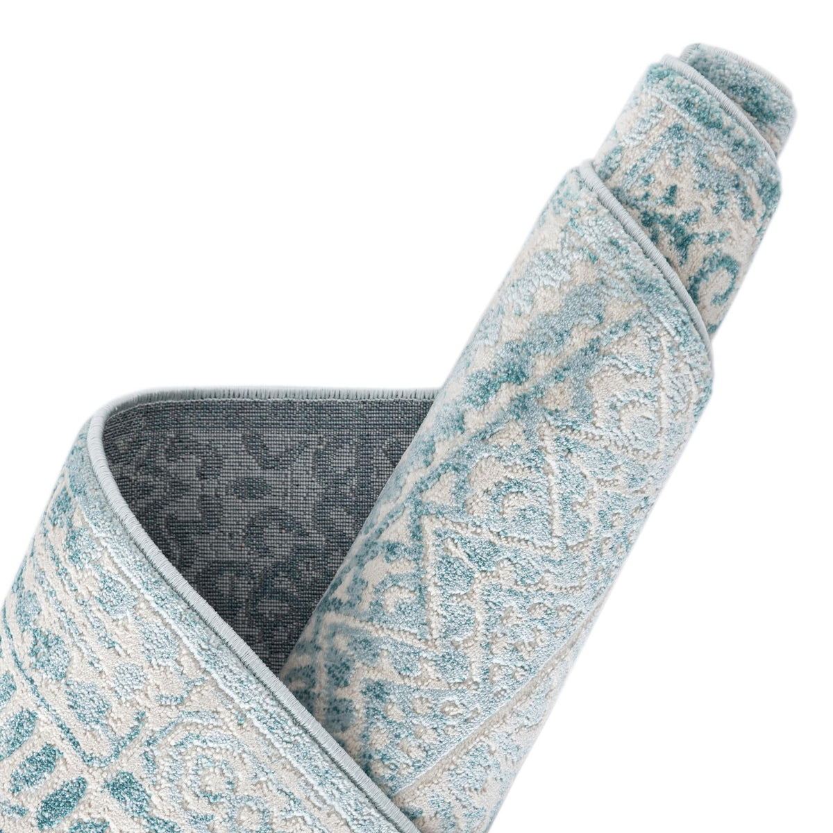Metro Heights Collection Area Rug -  Chelsea Rectangle Teal  lifestyle 32