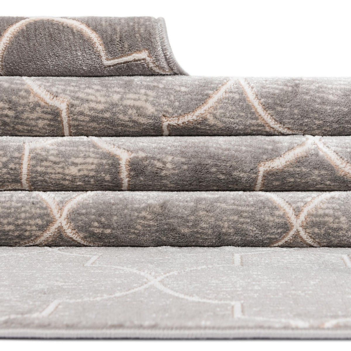 Metro Heights Collection Area Rug -  Gramercy Rectangle Gray  lifestyle 29