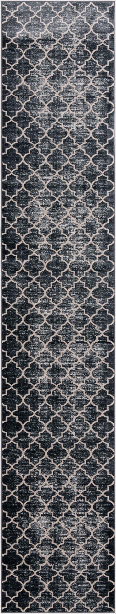 Metro Heights Collection Area Rug -  Gramercy Runner Navy Blue  lifestyle 45