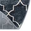 Metro Heights Collection Area Rug -  Gramercy Round Navy Blue  lifestyle 83