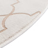 Metro Heights Collection Area Rug -  Gramercy Round White  lifestyle 76