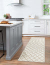 Metro Heights Collection Area Rug -  Gramercy Runner White  lifestyle 52