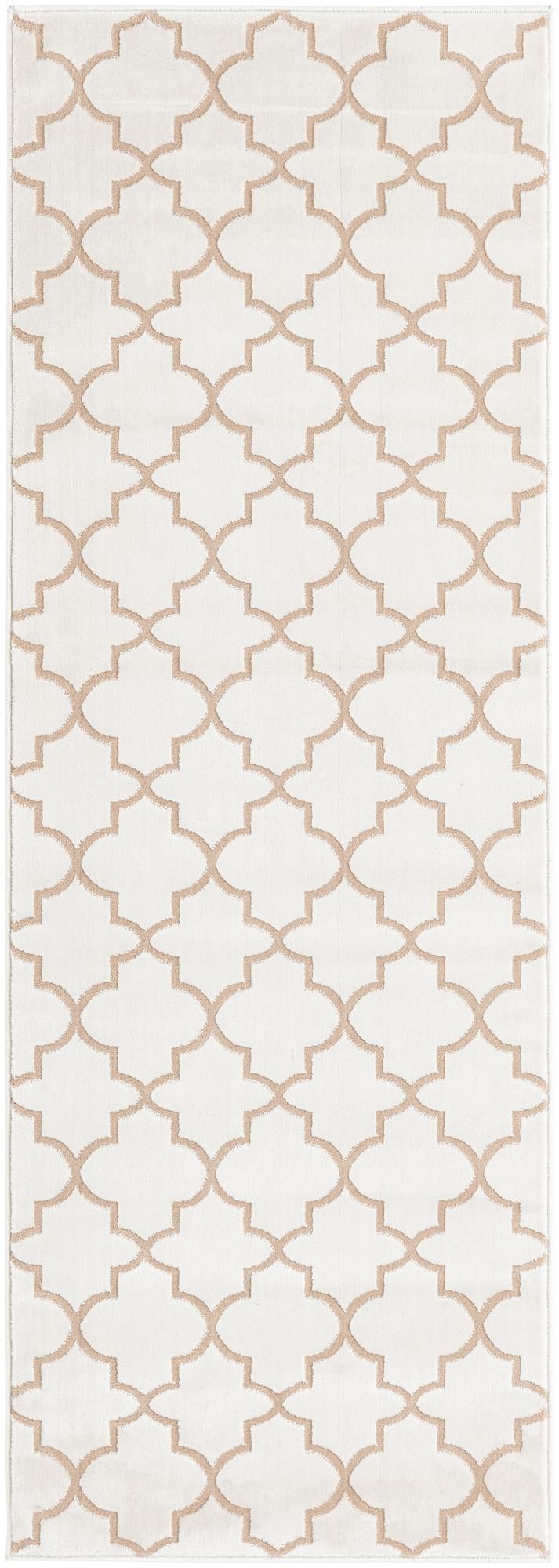 Metro Heights Collection Area Rug -  Gramercy Runner White  lifestyle 38