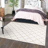 Metro Heights Collection Area Rug -  Gramercy Square White  lifestyle 94