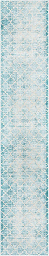 Metro Heights Collection Area Rug -  Midtown Runner Teal  lifestyle 16
