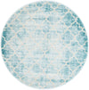 Metro Heights Collection Area Rug -  Midtown Round Teal  lifestyle 17
