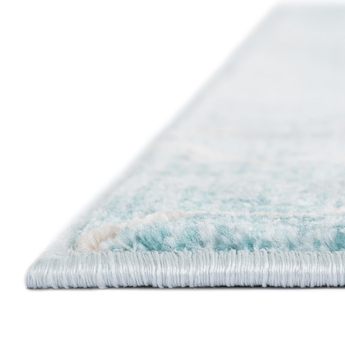 Metro Heights Collection Area Rug -  Midtown Rectangle Teal  lifestyle 6