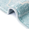 Metro Heights Collection Area Rug -  Midtown Rectangle Teal  lifestyle 9