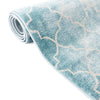 Metro Heights Collection Area Rug -  Midtown Rectangle Teal  lifestyle 11
