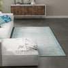 Metro Heights Collection Area Rug -  Midtown Rectangle Teal  lifestyle 14