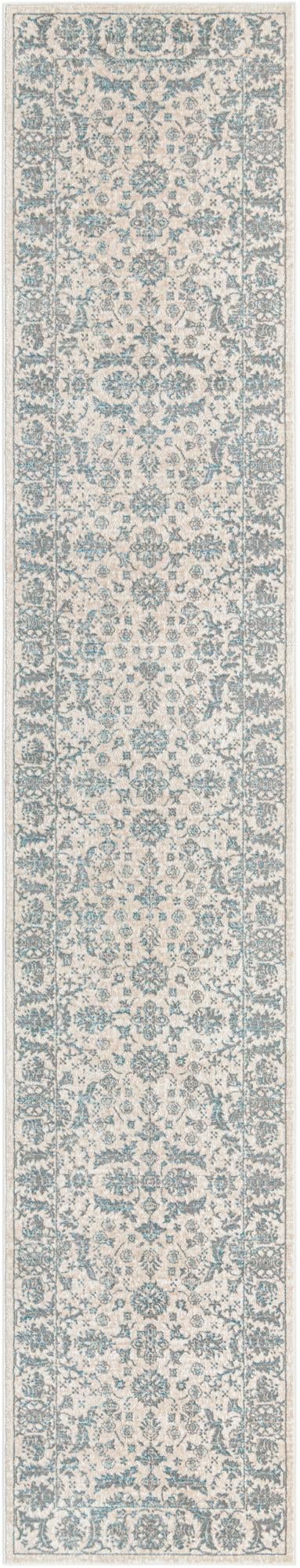 Metro Heights Collection Area Rug -  Astoria Runner Teal  lifestyle 33