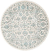 Metro Heights Collection Area Rug -  Astoria Round Teal  lifestyle 21