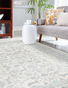 Metro Heights Collection Area Rug -  Astoria Rectangle Teal  lifestyle 7