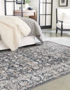 Metro Heights Collection Area Rug -  Astoria Rectangle Navy Blue  lifestyle 4