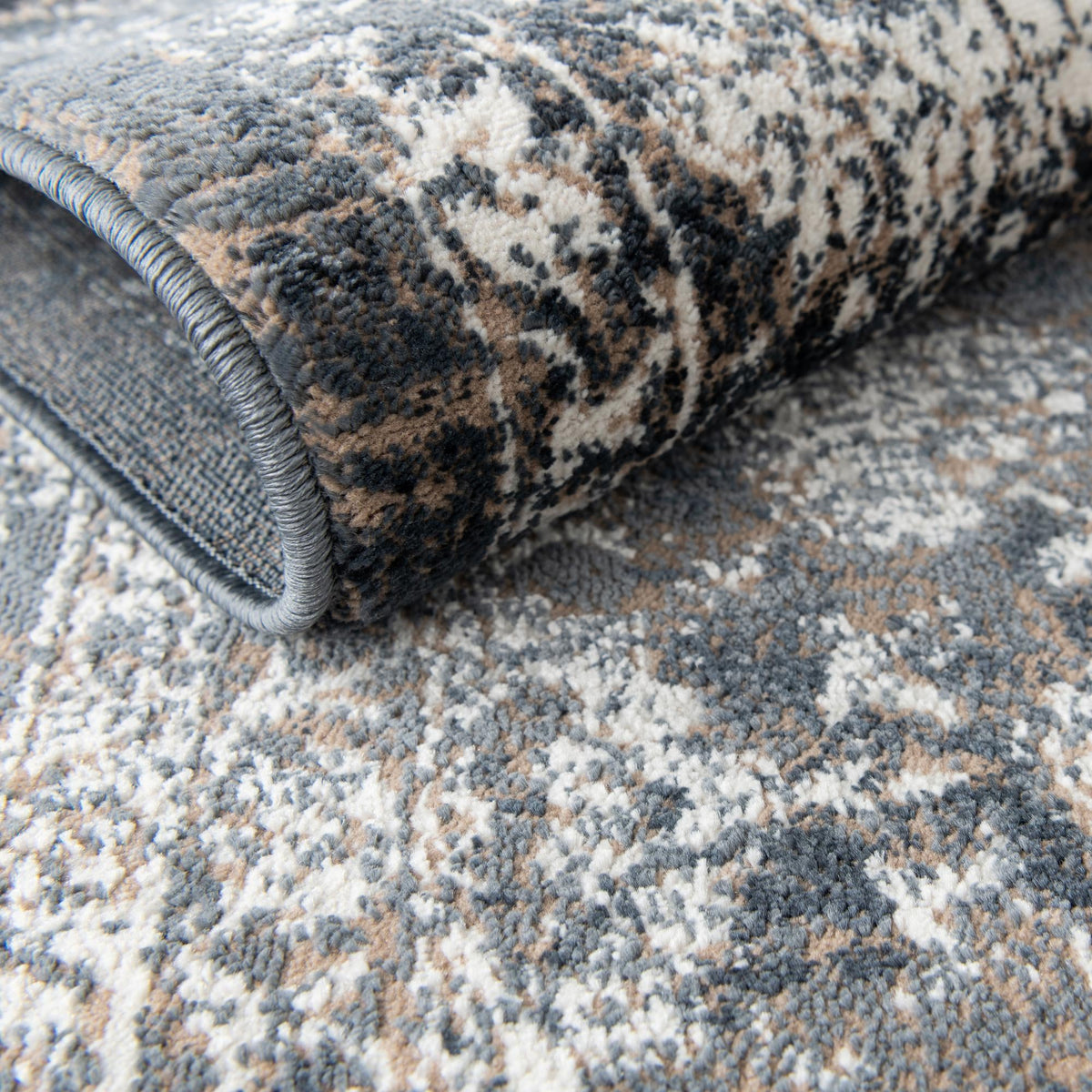 Metro Heights Collection Area Rug -  Astoria Rectangle Navy Blue  lifestyle 8