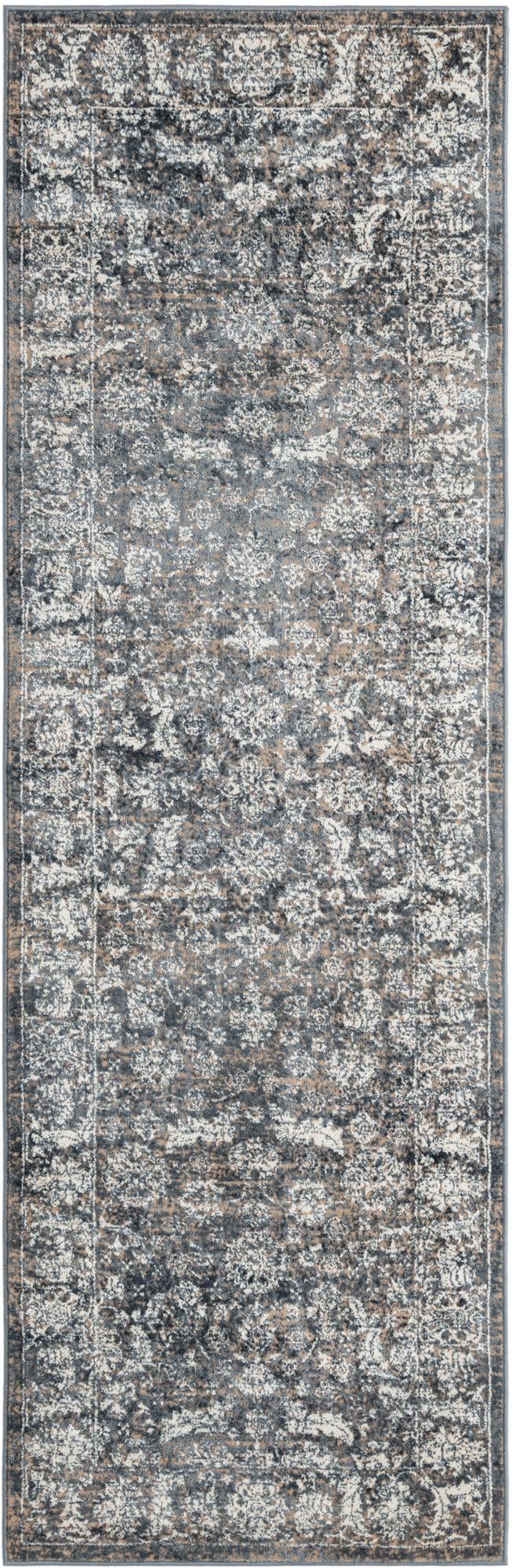 Metro Heights Collection Area Rug -  Astoria Runner Navy Blue  lifestyle 70