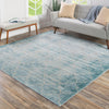 Metro Heights Collection Area Rug -  Midtown Square Teal  lifestyle 60