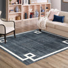 Metro Heights Collection Area Rug -  Bronx Square Navy Blue  lifestyle 148