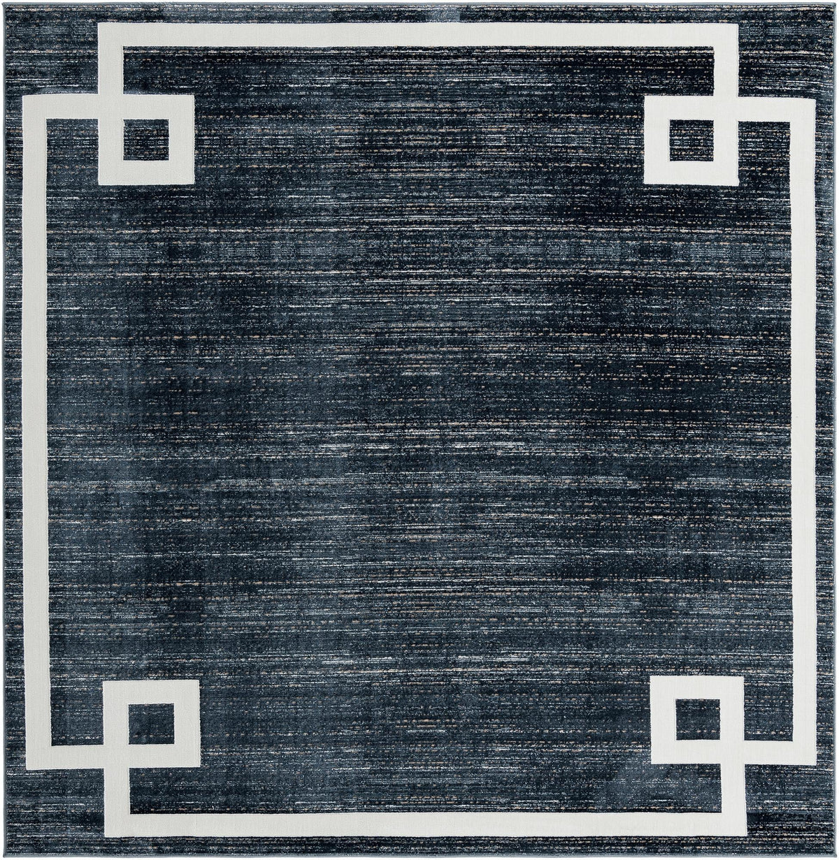 Metro Heights Collection Area Rug -  Bronx Square Navy Blue  lifestyle 97