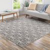 Metro Heights Collection Area Rug -  Hudson Square Gray  lifestyle 161