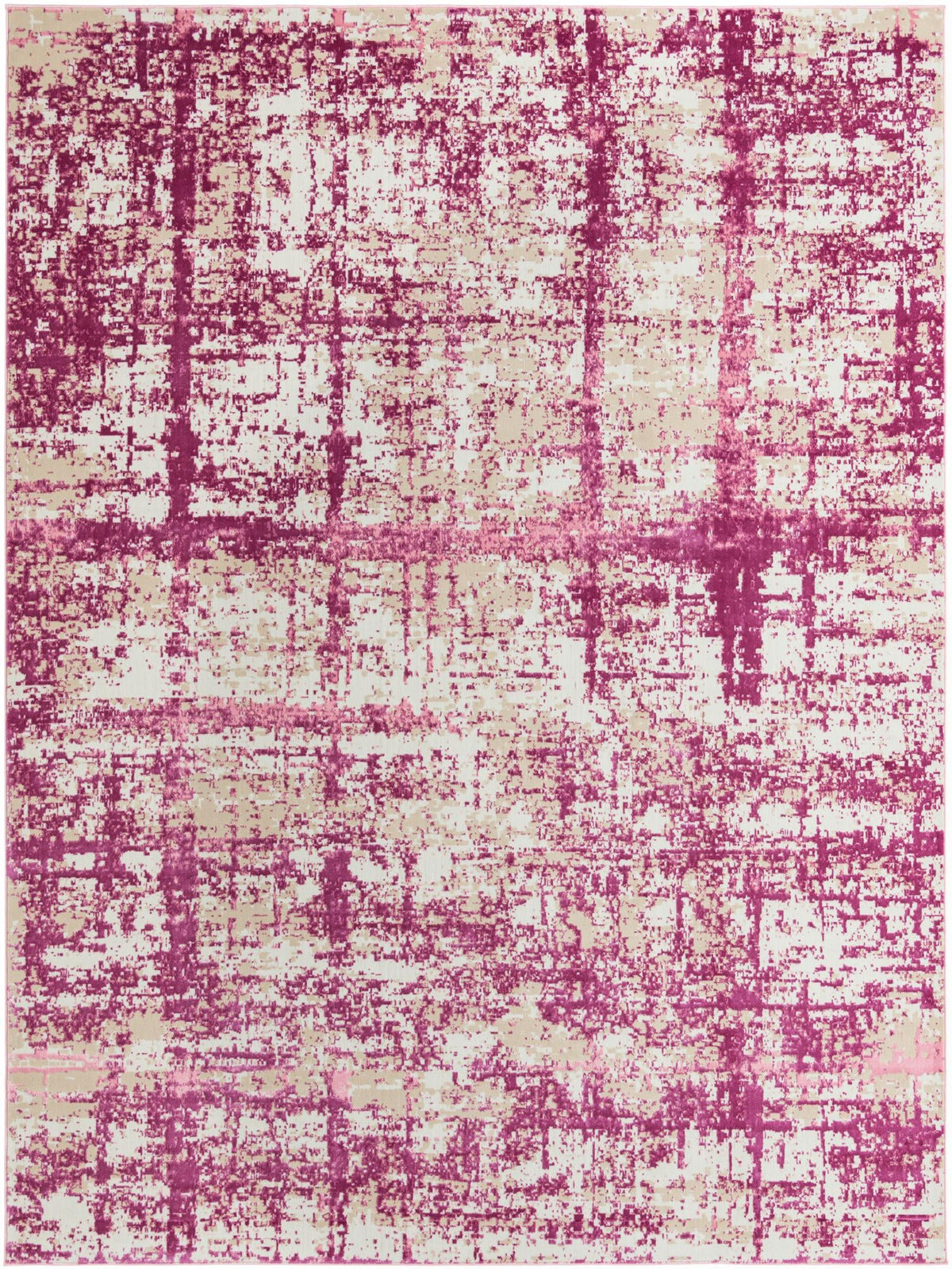 Metro Heights Collection Area Rug -  Flatiron Rectangle Pink  lifestyle 6