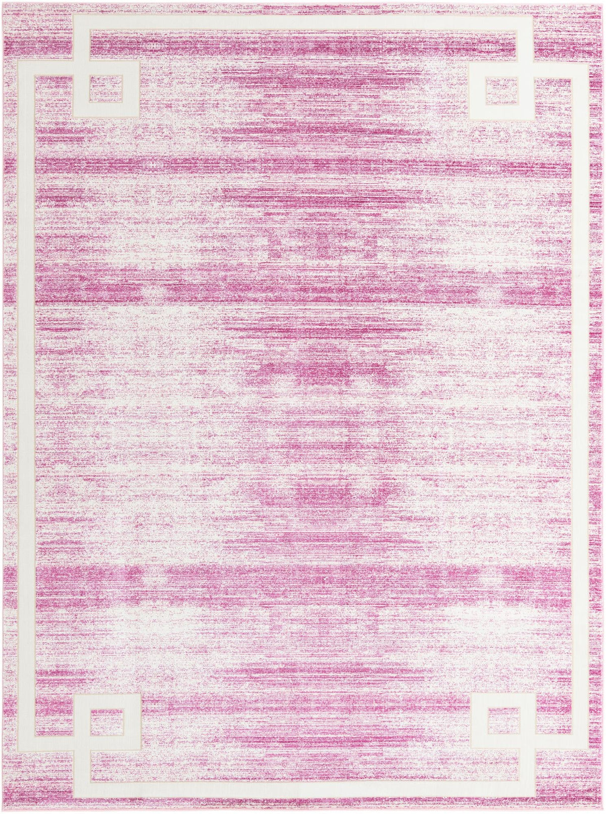 Metro Heights Collection Area Rug -  Bronx Rectangle Pink Main