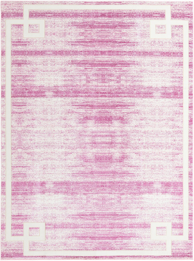 Metro Heights Collection Area Rug -  Bronx Rectangle Pink Main