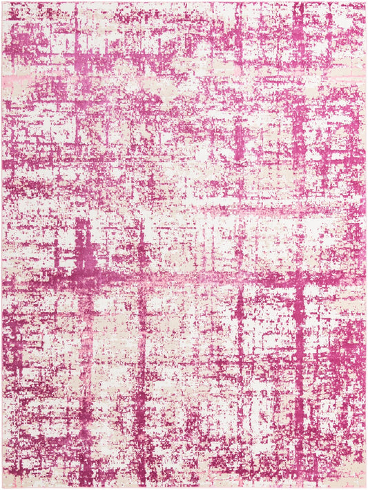 Metro Heights Collection Area Rug -  Madison Rectangle Pink Main
