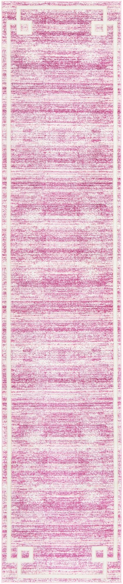 Metro Heights Collection Area Rug -  Bronx Runner Pink  lifestyle 31
