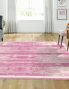 Metro Heights Collection Area Rug -  Bronx Square Pink  lifestyle 39