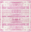 Metro Heights Collection Area Rug -  Bronx Square Pink  lifestyle 32