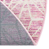 Metro Heights Collection Area Rug -  Hudson Round Pink  lifestyle 140
