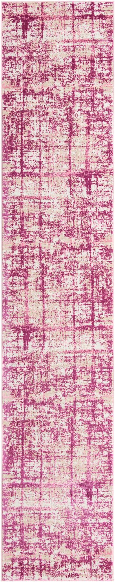 Metro Heights Collection Area Rug -  Flatiron Runner Pink  lifestyle 76