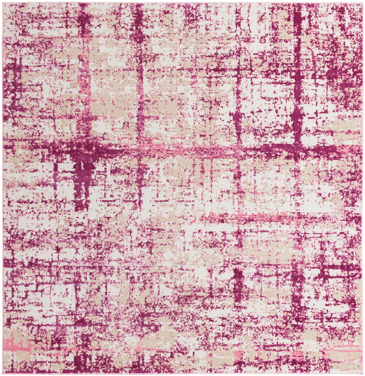 Metro Heights Collection Area Rug -  Flatiron Square Pink  lifestyle 77