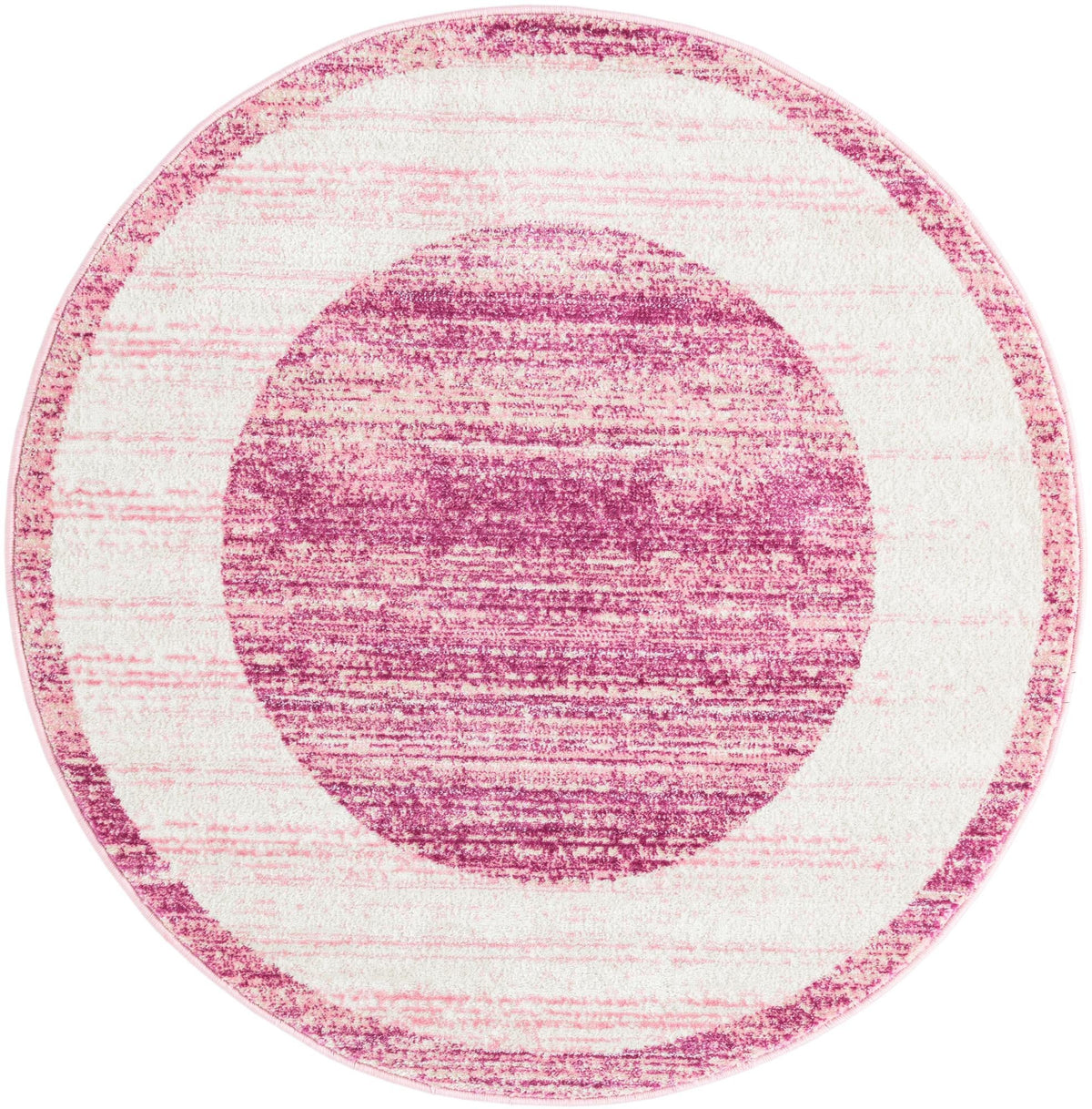 Metro Heights Collection Area Rug -  Park Round Pink  lifestyle 56