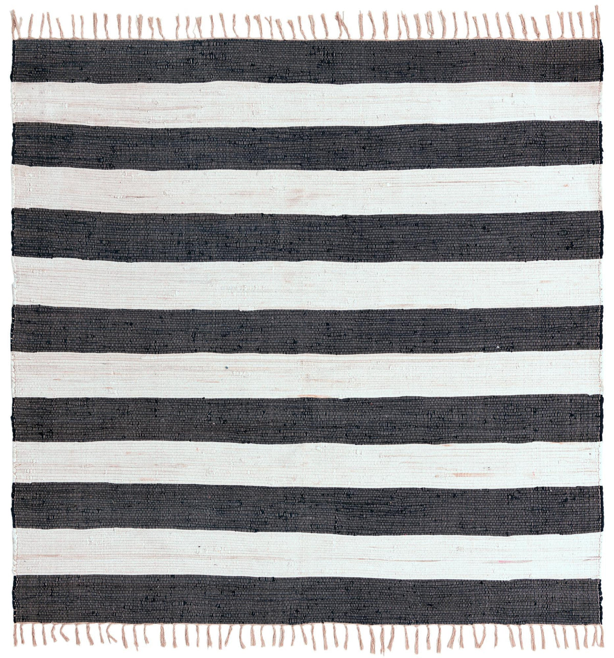 Tassel Trail Collection Area Rug - Pathway Square Navy Blue  lifestyle 65