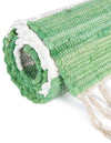 Tassel Trail Collection Area Rug - Pathway (Green and Ivory) Rectangle Green and Ivory  lifestyle 20