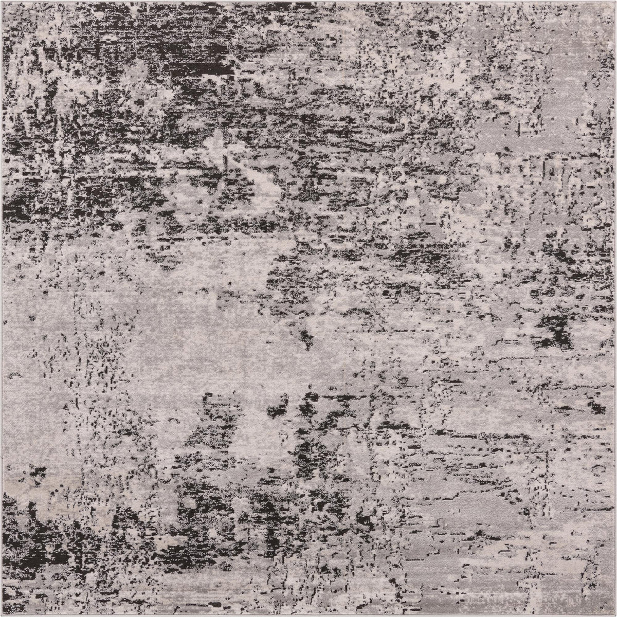 Dresden Elegance Collection Area Rug -  Pirna Square Gray  lifestyle 65