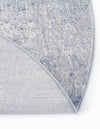 Aegean Elegance Collection Area Rug -  Paros Oval Gray  lifestyle 60