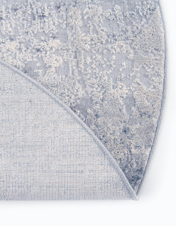 Aegean Elegance Collection Area Rug -  Paros Oval Gray  lifestyle 60