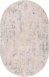 Aegean Elegance Collection Area Rug -  Paros Oval Gray  lifestyle 18