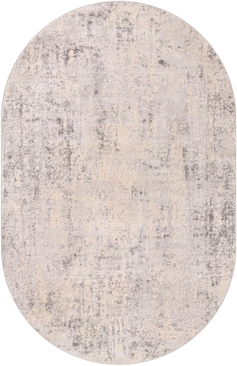 Aegean Elegance Collection Area Rug -  Paros Oval Gray  lifestyle 18