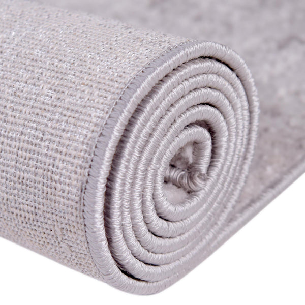 Aegean Elegance Collection Area Rug -  Paros Square Gray  lifestyle 67