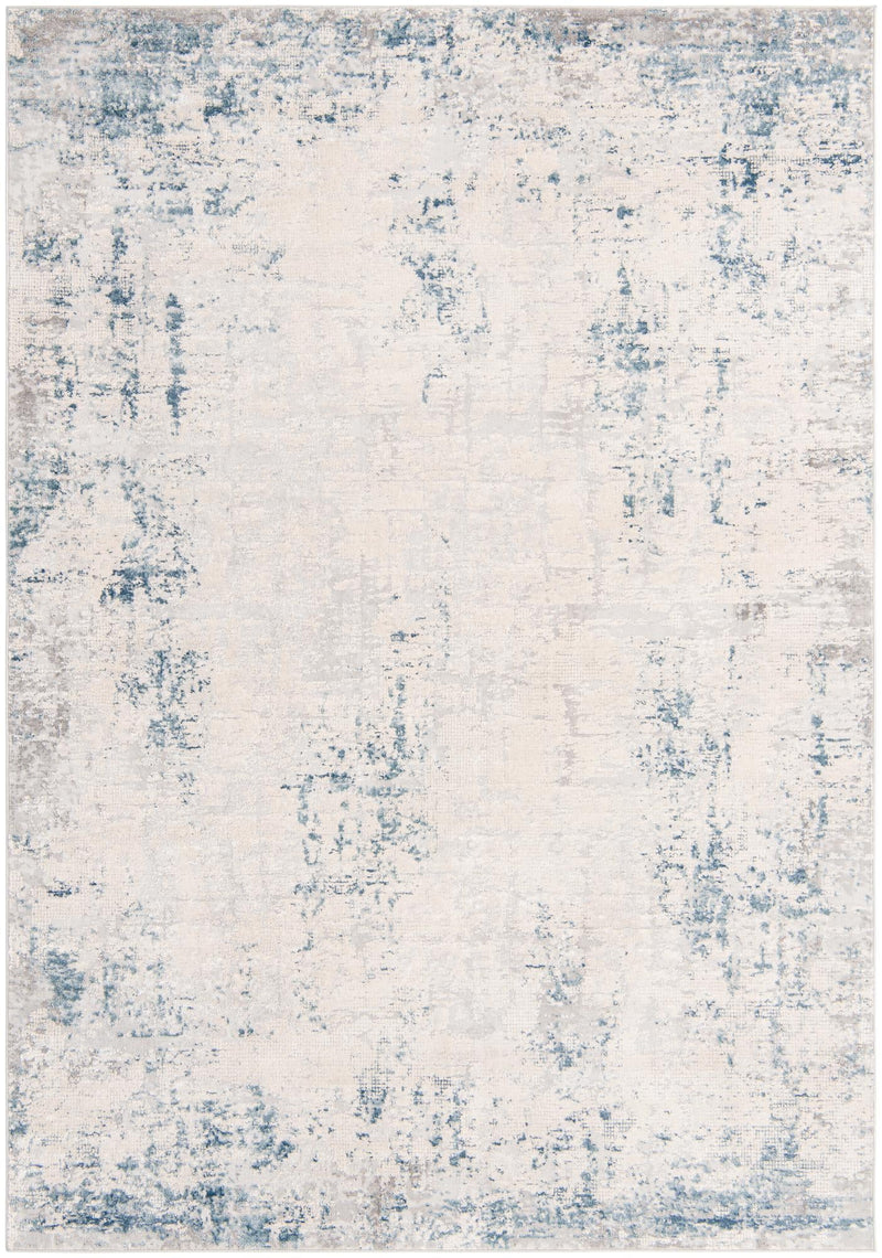 Aegean Elegance Collection Area Rug -  Milos Rectangle Gray Blue  lifestyle 2