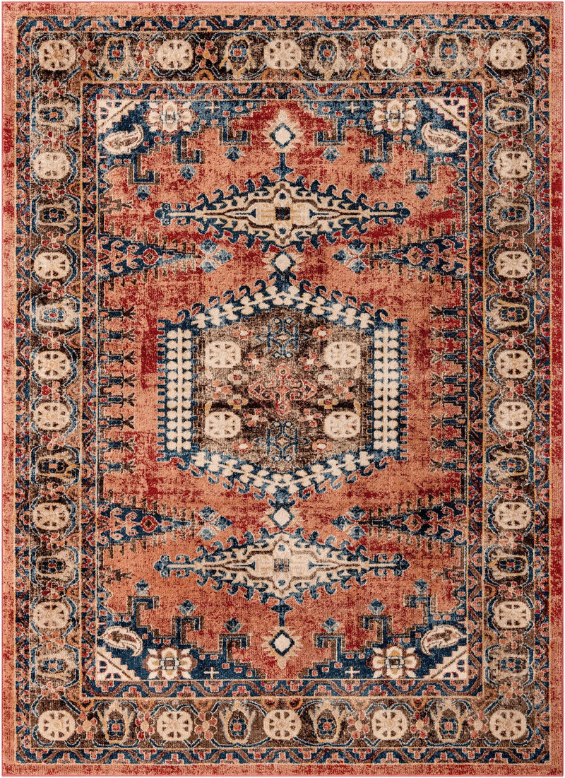 Eden Oasis Collection Area Rug -  Refuge (Terracotta) Rectangle Terracotta  lifestyle 2
