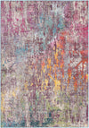 Celestial Luminescence Collection Area Rug -  Nebula Rectangle Multi  lifestyle 3