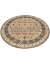 Chelsea Elegance Collection Area Rug -  Brompton (Navy Blue) Round Navy Blue  lifestyle 64